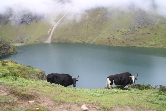पर्यटन प्रवर्द्धन गर्न ‘छ्यो थाङ्गी छ्यो’ पोखरीको प्रचारमा जुट्यो मिक्वाखोला गाउँपालिका