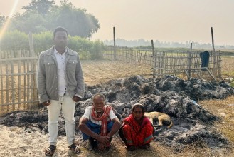 धानको कुन्यूसँगै जल्यो मुसहर परिवारको सपना