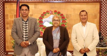 प्रधानमन्त्रीसँग विप्लवले भनेः विद्रोहबाट बनेको सरकारलाई पूर्ण समर्थन छ