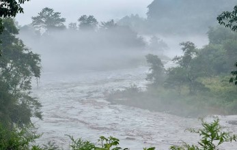 बुढीगण्डकीको बाढीले करिब ३ दर्जन घर बगायो