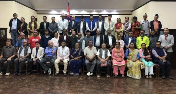 बालुवाटारमा ओलीको प्रशिक्षण : विद्याबाहेक एमालेमा मलाई चुनौती दिने कोही छैन