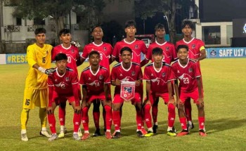 साफ यू–१७ च्याम्पियनसिप : सेमिफाइनलमा भारतसँग भिड्दै नेपाल