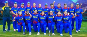 नेपालले चीनमा बेल्ट एन्ड रोड यु–१९ महिला क्रिकेट खेल्ने