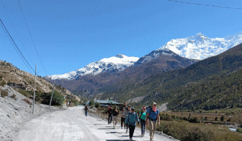 असोजमा अन्नपूर्ण क्षेत्रमा भित्रिए ३० हजार पर्यटक