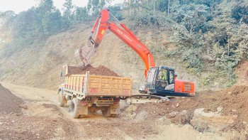 रुद्रवेणी–वामीटक्सार सडक अवरुद्ध हुने