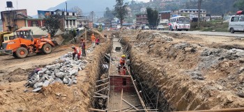 वर्षाले उपत्यकाकै सडकमा एकतर्फी सवारी, सुर्यविनायक–जगाती सडकमा भएको के हो ?