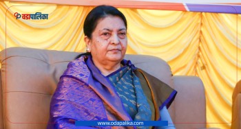 मदन भण्डारी नेपाली राजनीतिका दूरदर्शी नेता हुनुहुन्थ्योः पूर्वराष्ट्रपति भण्डारी