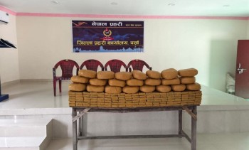 वीरगञ्ज महानगरपालिकाबाट २४० किलो चरेससहित दुई जना पक्राउ