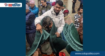 छिन्नमस्ता गाउँपालिकाको पहलः मुसहर बस्तीका  हैजा प्रभावित १५० परिवारलाई न्यायो कपडा वितरण