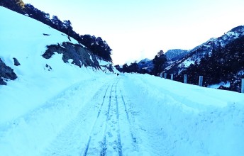 हिमपातपछि माथिल्लो मुस्ताङको जनजीवन प्रभावित