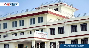 जन्तेढुंगा गाउँपालिकाको अस्पताल अलपत्र, ठेक्का तोड्ने पालिकाको तयारी, ठेकेदार भन्छः बजेटै पुगेन