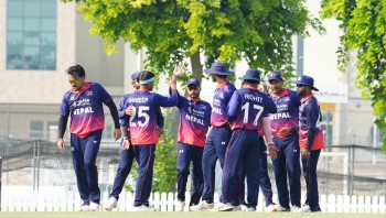नेपाल यूएईसँग पाँच विकेटले पराजित