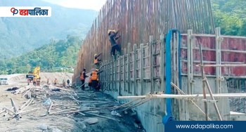 मर्स्याङ्दी बेसी जलविद्युत आयोजनाको २५ प्रतिशत काम सम्पन्न, निर्माणले लियो तीव्र गति