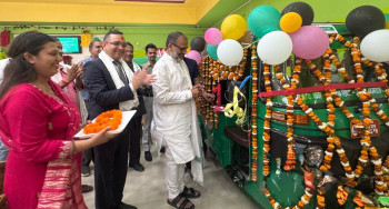 नबिल बैंकद्वारा जनकपुरस्थित मानवसेवा आश्रमलाई सेवा वाहन (अटो) सहयोग