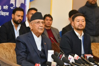 स्थान हद नतोक्न र शान्तिपूर्ण प्रदर्शनमा रोक नलगाउन ओलीको आग्रह 