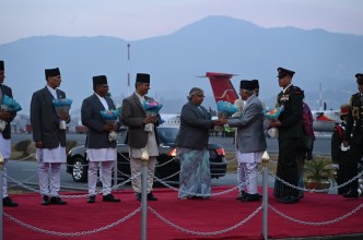 जापानको औपचारिक भ्रमण सकेर राष्ट्रपति पौडेल स्वदेश फिर्ता