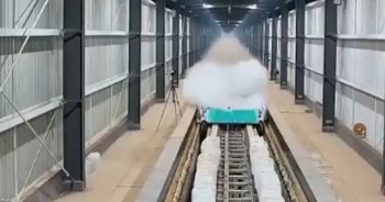 चीनको सुपरफास्ट रेलको रेकर्ड- २ सेकेन्डमै ७०० किमि प्रतिघण्टाको गति
