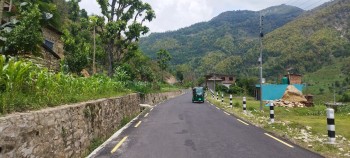 कालोपत्रपछि बर्खायाममा सहज बन्यो दोर्दीको केन्द्र जोड्ने सडक