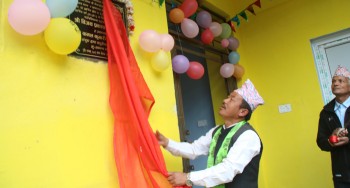 एक करोड ८४ लाखमा बनाइयो विद्यालय भवन