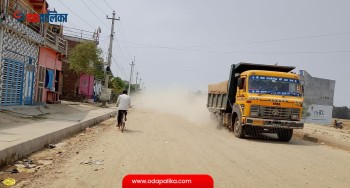 समयमै निर्माण नसक्दा अलपत्र सडक, पानी पर्दा हिलाम्मे, नपर्दा धुलाम्मे