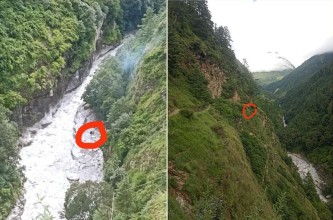 गोरखाको चुमनुब्री गाउँपालिकाको भीरबाट खसेर दुई जनाको मृत्यु