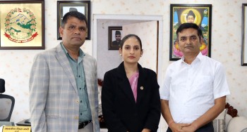 उत्तरगया गाउँपालिकाका अध्यक्षसँग मन्त्री बादीको छलफल, बाढी प्रभावितको सामाजिक संरक्षणमा चासो
