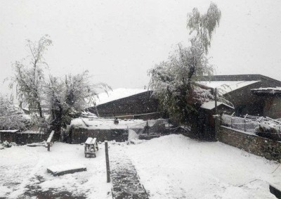 कर्णाली प्रदेशका हिमाली जिल्लामा हिमपात, जनजीवन प्रभावित