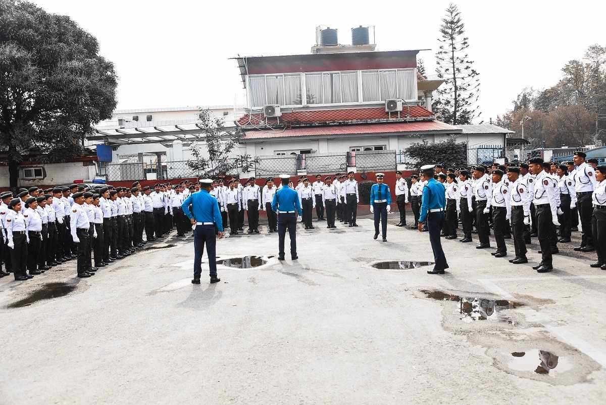 काठमाडौँ महानगरका १८० नगर प्रहरीलाई ट्राफिक व्यवस्थापन तालिम