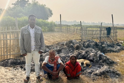 धानको कुन्यूसँगै जल्यो मुसहर परिवारको सपना