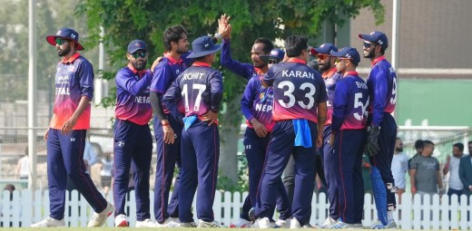 नेपाल अमेरिकासँग चार विकेटले पराजित्