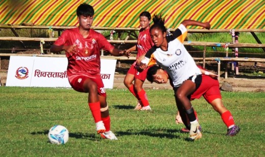 झापा महिला गोल्डकपः त्रिभुवन आर्मी सेमिफाइनलमा