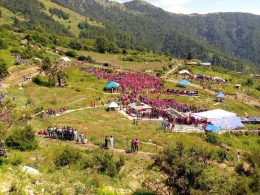 सिञ्जा गाउँपालिकामा नसर्ने रोग शिविर, २७३ को स्वास्थ्य परीक्षण 
