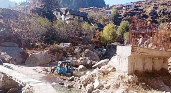 नाग्म–गमगढी मार्गमा सात पुल निर्माण