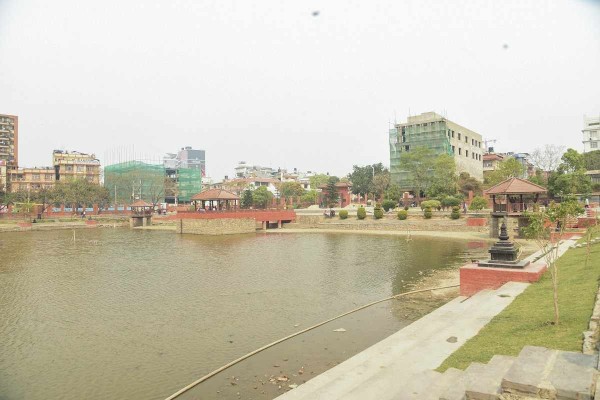 महानगरको योजनाः कमलपोखरी अब रातमा झलमल्ल, दिनमा मगमग