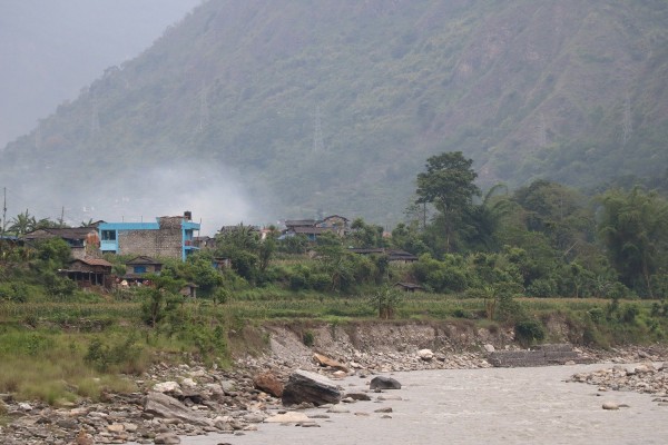 मङ्गला गाउँपालिकाको तटीय क्षेत्रमा कटान र बाढीको जोखिम