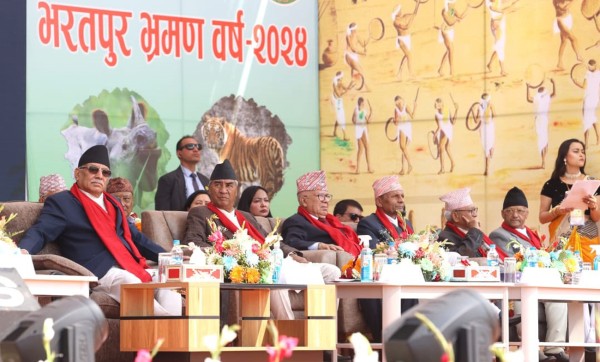 प्रधानमन्त्री प्रचण्डले भने : भरतपुर भ्रमण वर्षले चितवनको पर्यटनमा गुणात्मक फड्को मार्छ