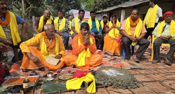 विष्णुपुर गाउँपालिका– ६ मा ६० लाखमा बाटो ढलान सुरु, ८० घरधुरी लाभान्वित हुने