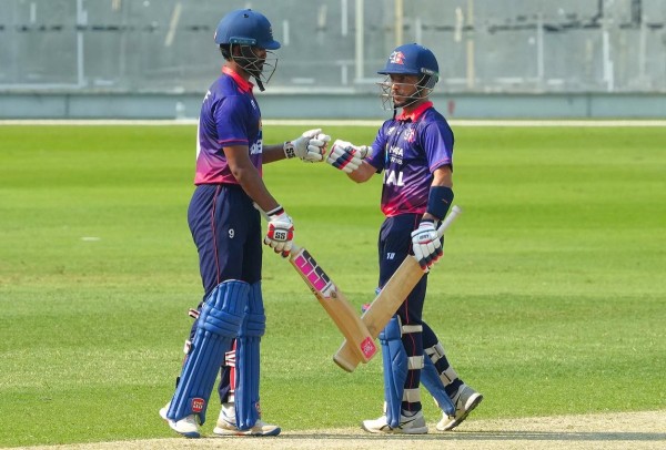 विश्वकप क्रिकेट लिग–२: नेपाल अमेरिकासँग १०६ रनले पराजित