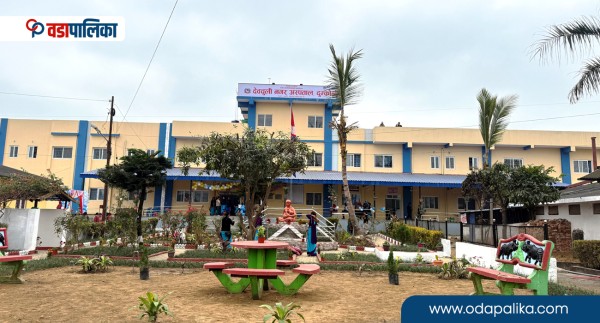 देवचुली नगरपालिकामा बन्यो नगर अस्पतालको भवन, साताको ६ दिन विशेषज्ञ सेवा