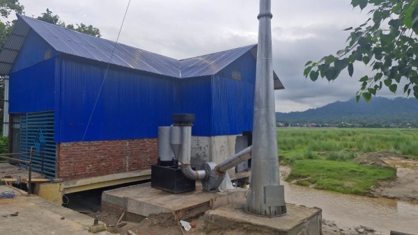 कनकाई नगरपालिकाको कनकाई घाटमा बन्यो विद्युतीय शवदाह गृह