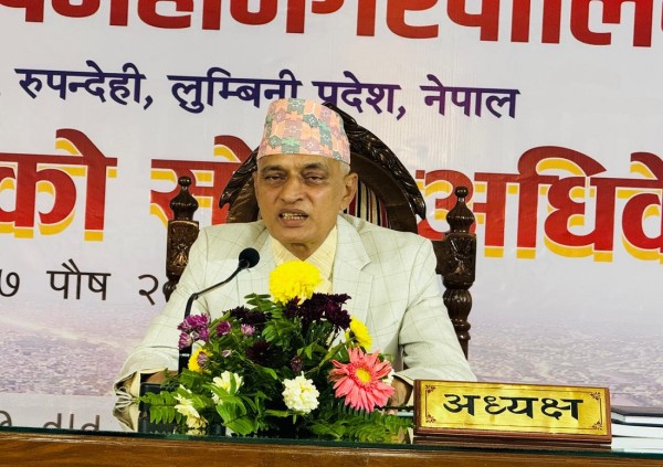 बुटवल नगरसभामा ३ विधेयक र ३ संशोधन प्रस्ताव पेस, नगर गान अनुमाेदन