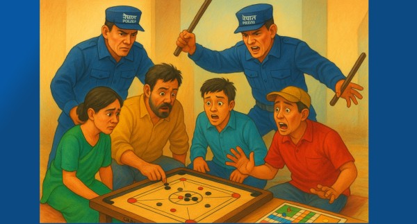 प्रधानमन्त्री ओलीको नगरमा लुँडो र क्यारेमबोर्ड निषेध !