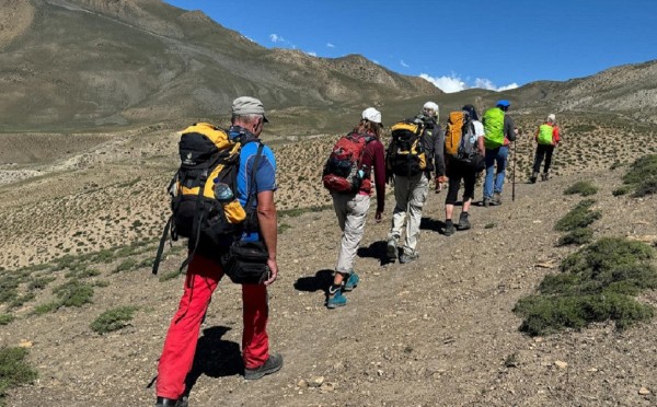 एक महिनामा ७५ हजार भन्दा बढी पर्यटक पुगे मुस्ताङ