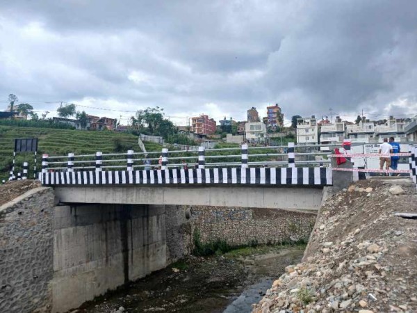 ५ करोड खर्चेर ललितपुर महानगरले नख्खु खोलामा बनायो पुल