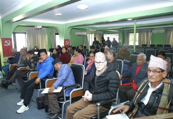 माओवादी बैठकमा पूर्वउपराष्ट्रपति पुन सहभागी 