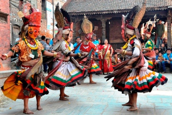 मध्यपुर थिमिमा सुरु भयो एक साता लामो नवदुर्गा नाच