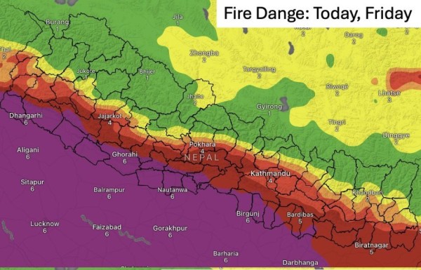 प्रदूषित सहरको शीर्ष स्थानमा काठमाडौँ