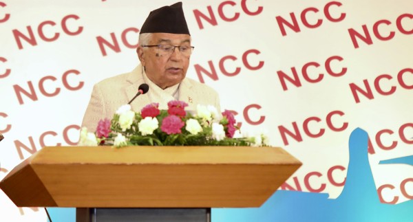 आर्थिक समृद्धिका लागि निजी क्षेत्रको भूमिका निर्णायक हुन्छ, सहकार्य जरुरी छः राष्ट्रपति