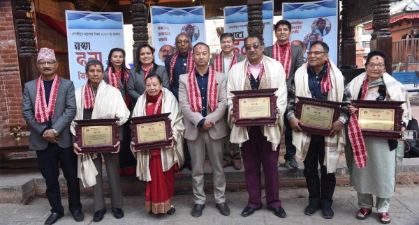 ५ श्रष्टालाई काठमाडौँ वडा २२ को सम्मान 