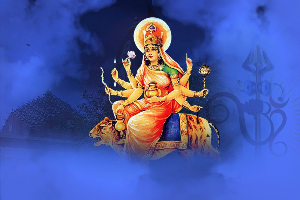 नवरात्रको चाैथाे दिन आज कुष्माण्डादेवीको पूजा गरिँदै